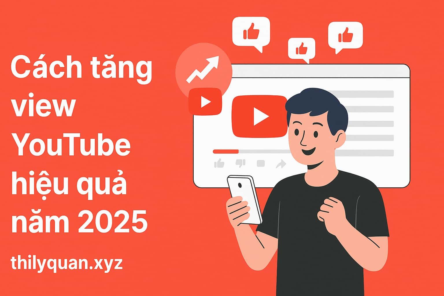 Cách tăng view YouTube hiệu quả năm 2025