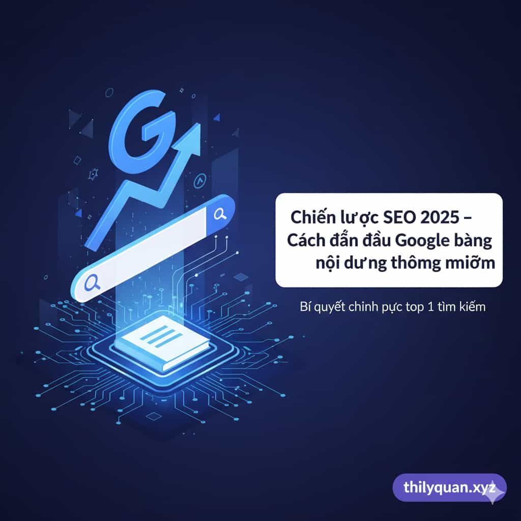 Chiến lược SEO 2025 – Cách dẫn đầu Google bằng nội dung thông minh