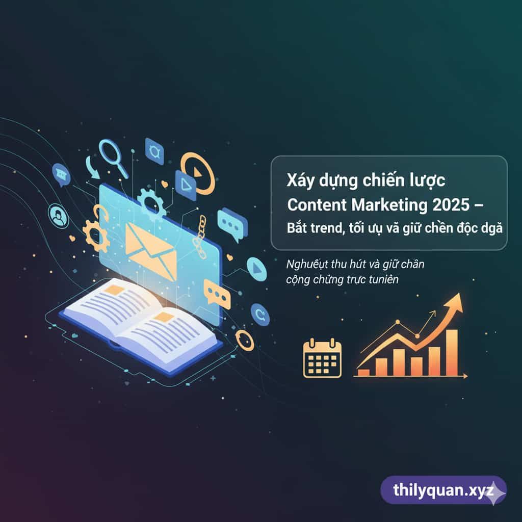 Xây dựng chiến lược Content Marketing 2025 – Bắt trend, tối ưu và giữ chân độc giả