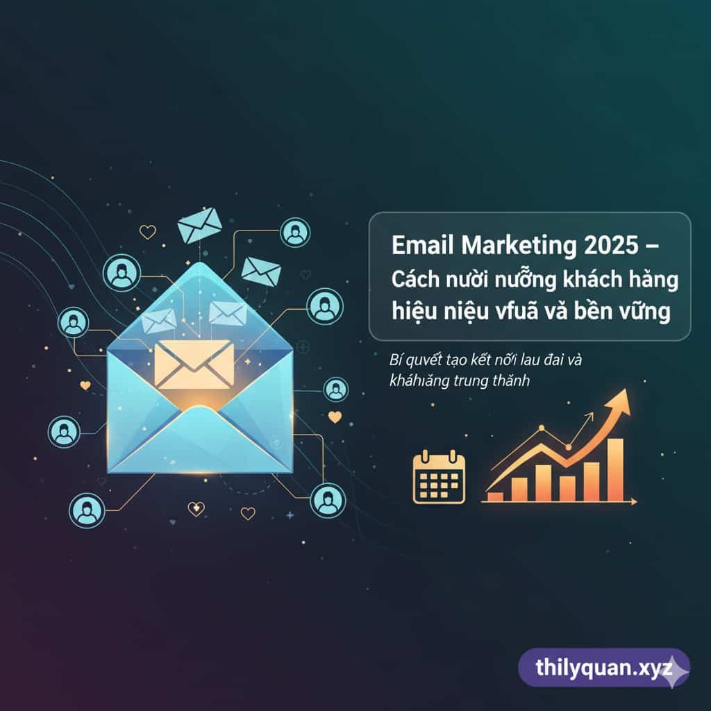 Email Marketing 2025 – Cách nuôi dưỡng khách hàng hiệu quả và bền vững