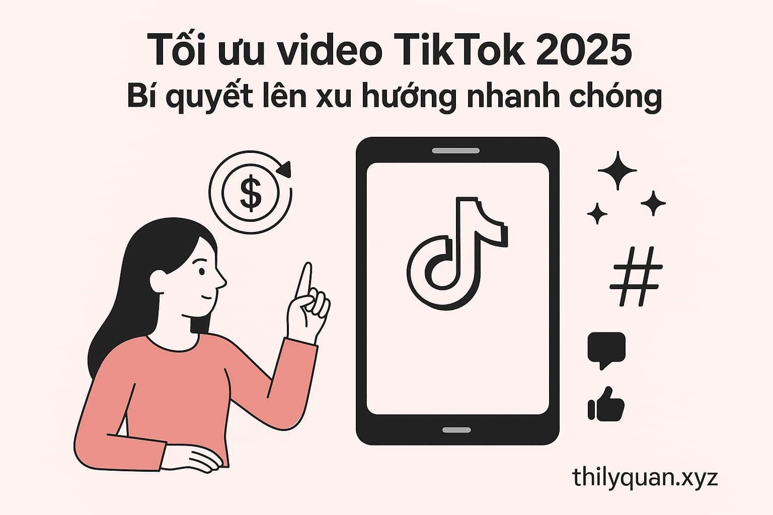 Tối ưu video TikTok 2025 – Bí quyết lên xu hướng nhanh chóng